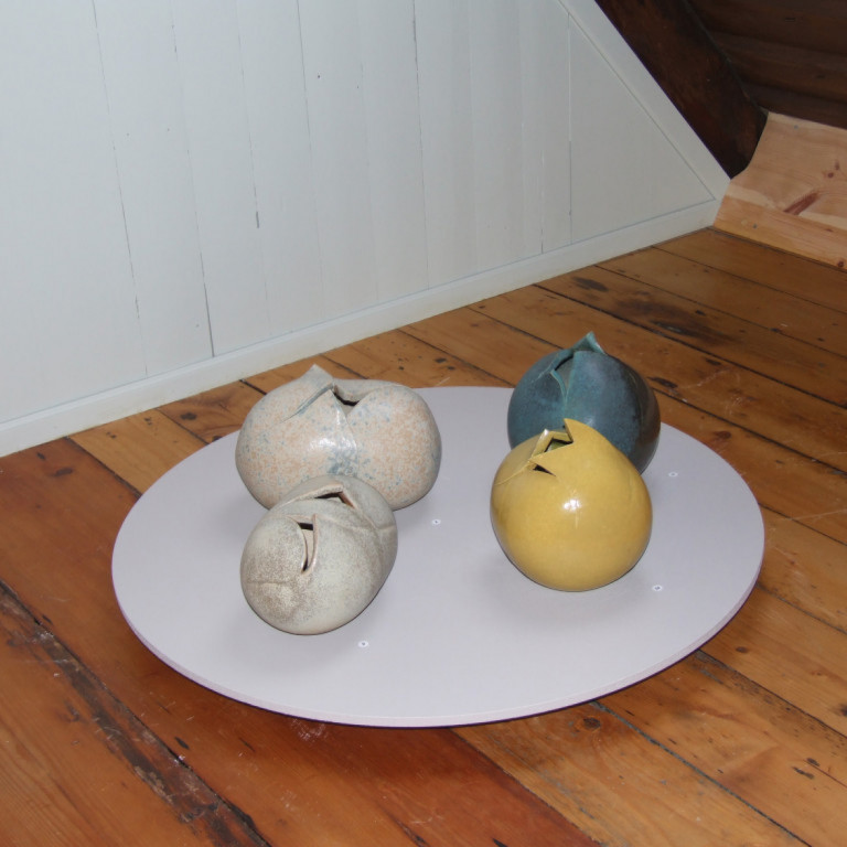 Frá sýningu Elísabetar Haraldsdóttur