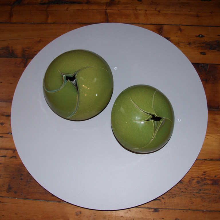 Frá sýningu Elísabetar Haraldsdóttur