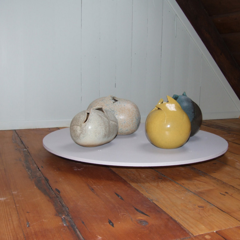 Frá sýningu Elísabetar Haraldsdóttur