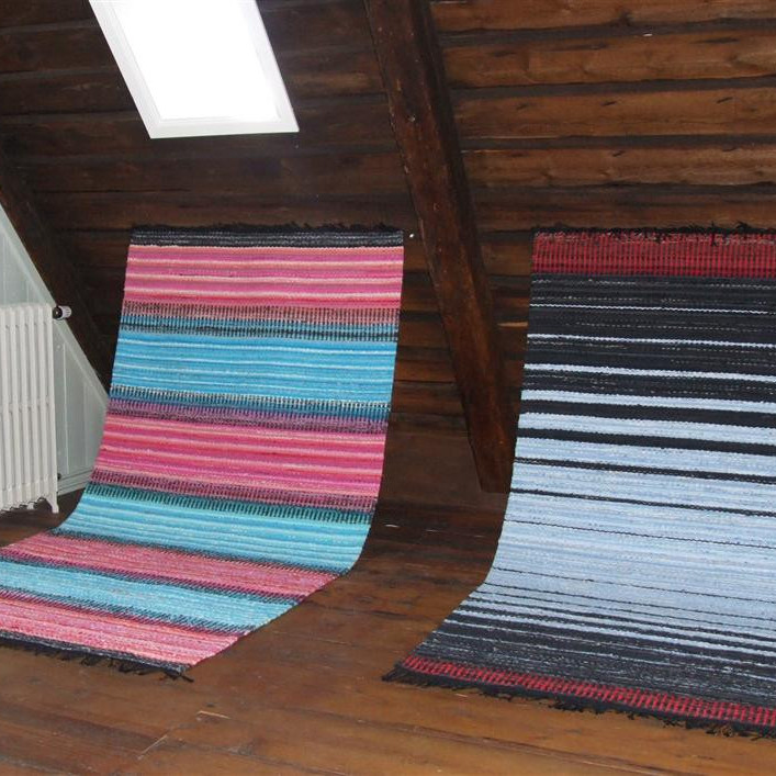 Teppi af sýningunni Göfgað rusl