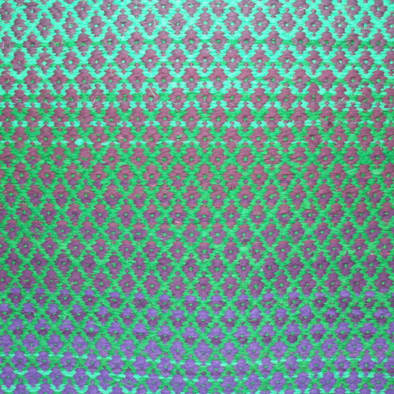 Teppi af sýningunni Göfgað rusl