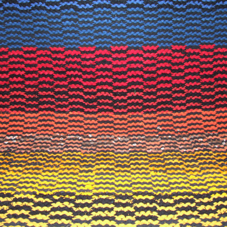 Teppi af sýningunni Göfgað rusl