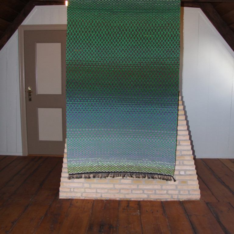 Teppi af sýningunni Göfgað rusl