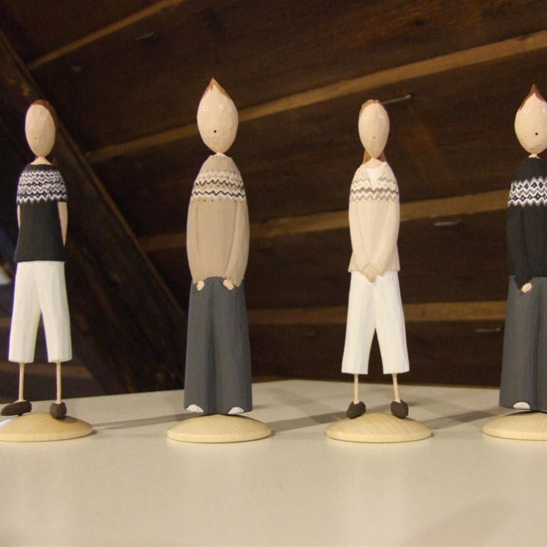 Frá sýningu Himneskra herskara