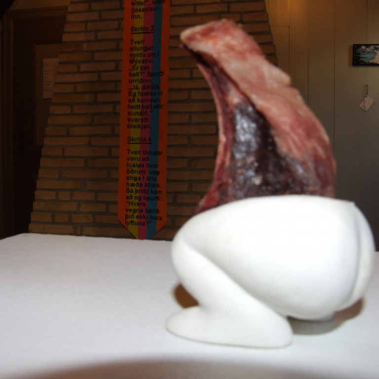 Frá sýningu Safnasafnsins 