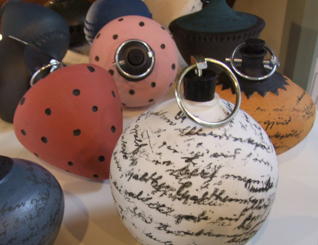 Frá sýningu Guðrúnar Indriðadóttur