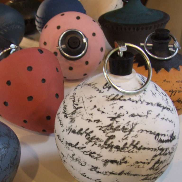 Frá sýningu Guðrúnar Indriðadóttur