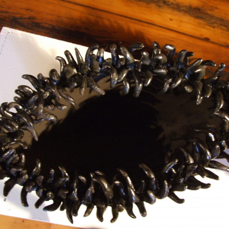 Frá sýningunni SVARTUR BREGÐUR Á LEIK