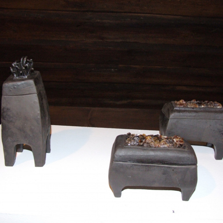 Frá sýningunni SVARTUR BREGÐUR Á LEIK