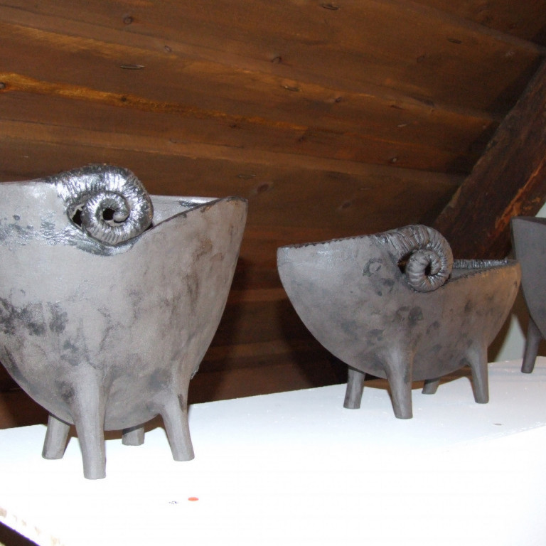 Frá sýningunni SVARTUR BREGÐUR Á LEIK