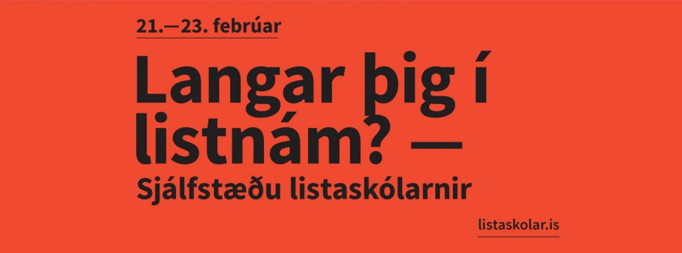 Opið hús hjá Myndlistaskólanum í Reykjavík