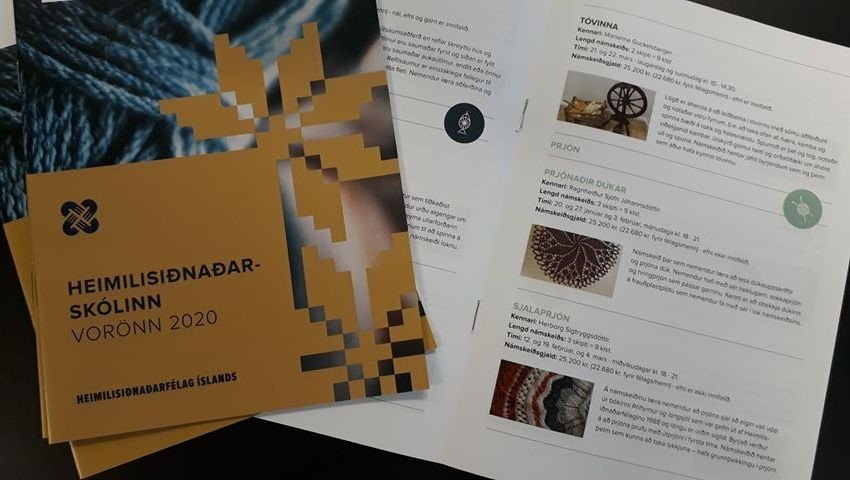 Kynning á námskeiðum og prjónakaffi