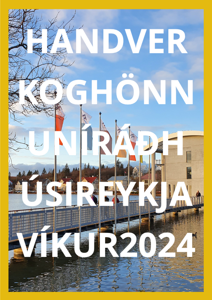 HANDVERK OG HÖNNUN í Ráðhúsi Reykjavíkur 2024  Umsóknarfrestur framlengdur til 20.september