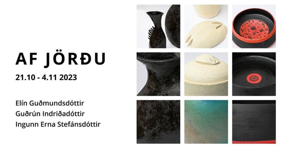 AF JÖRÐU - sýningaropnun 21. október
