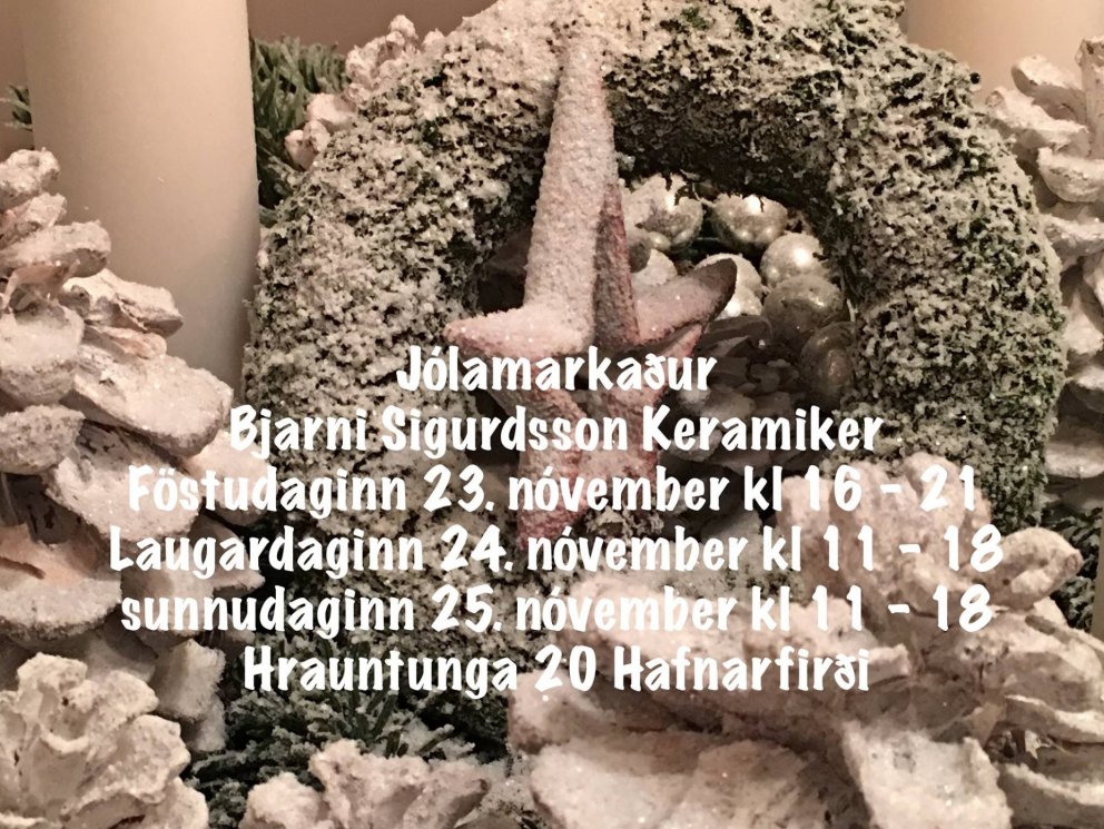 Jólamarkaður Bjarna Sigurðssonar