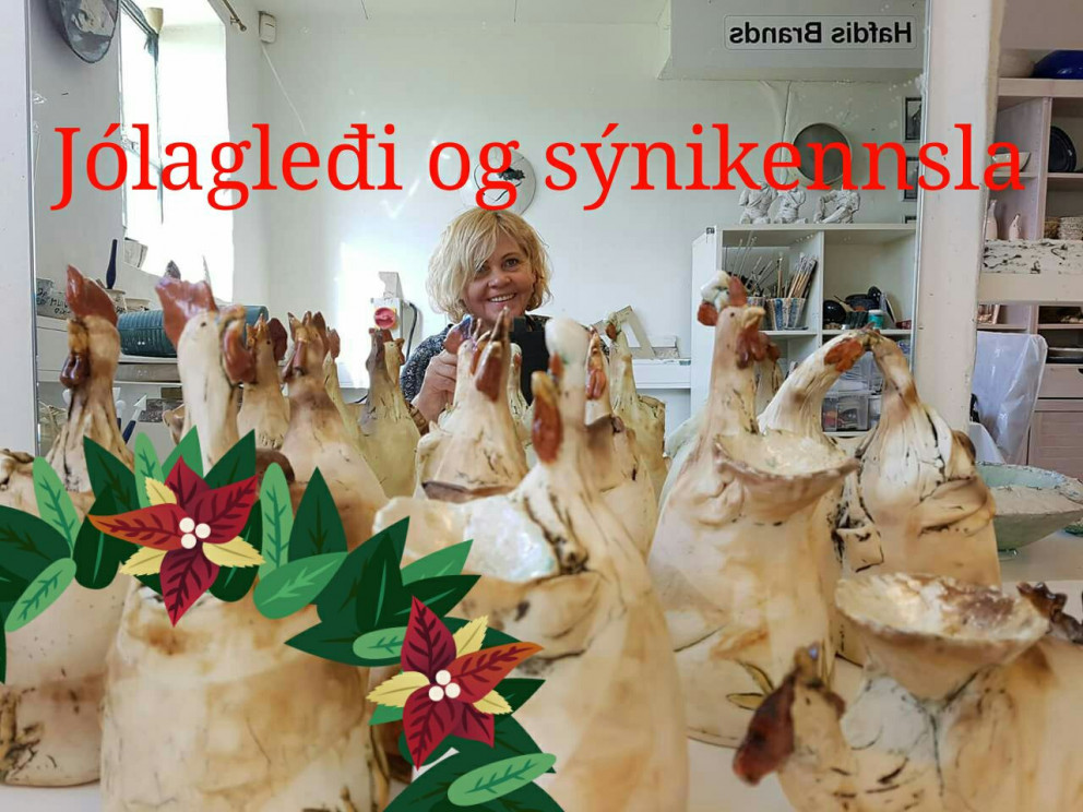 Jólagleđi og sýnikennsla