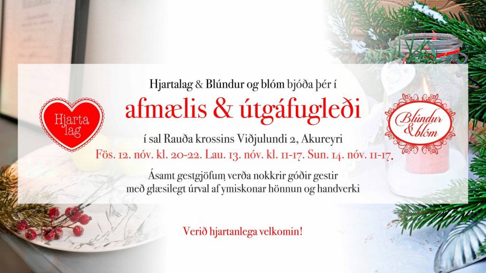 Afmælis- og útgáfugleði