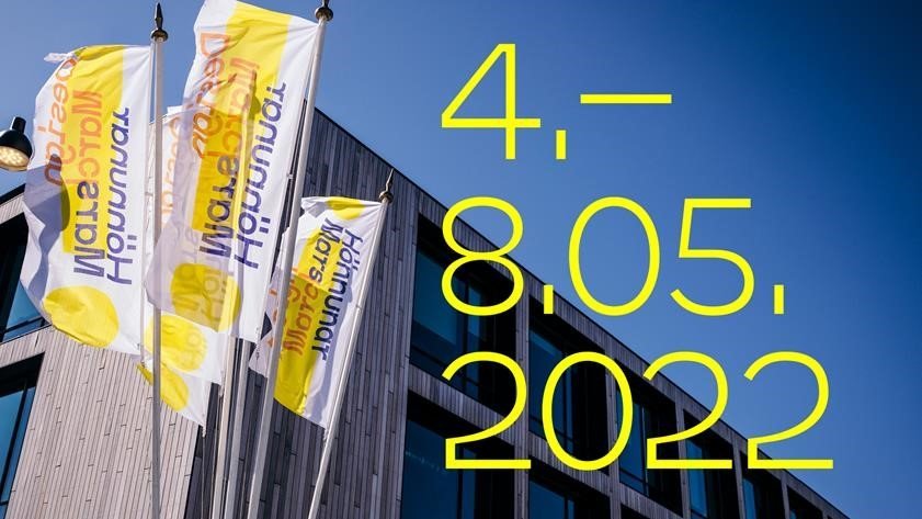 HönnunarMars 2022 fer fram í byrjun maí