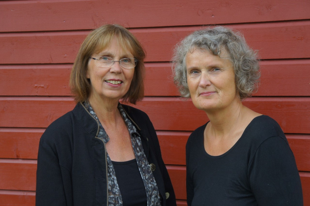 Birgit Lund og Ingrid Larssen.
Ljósmynd: Arild Larsen