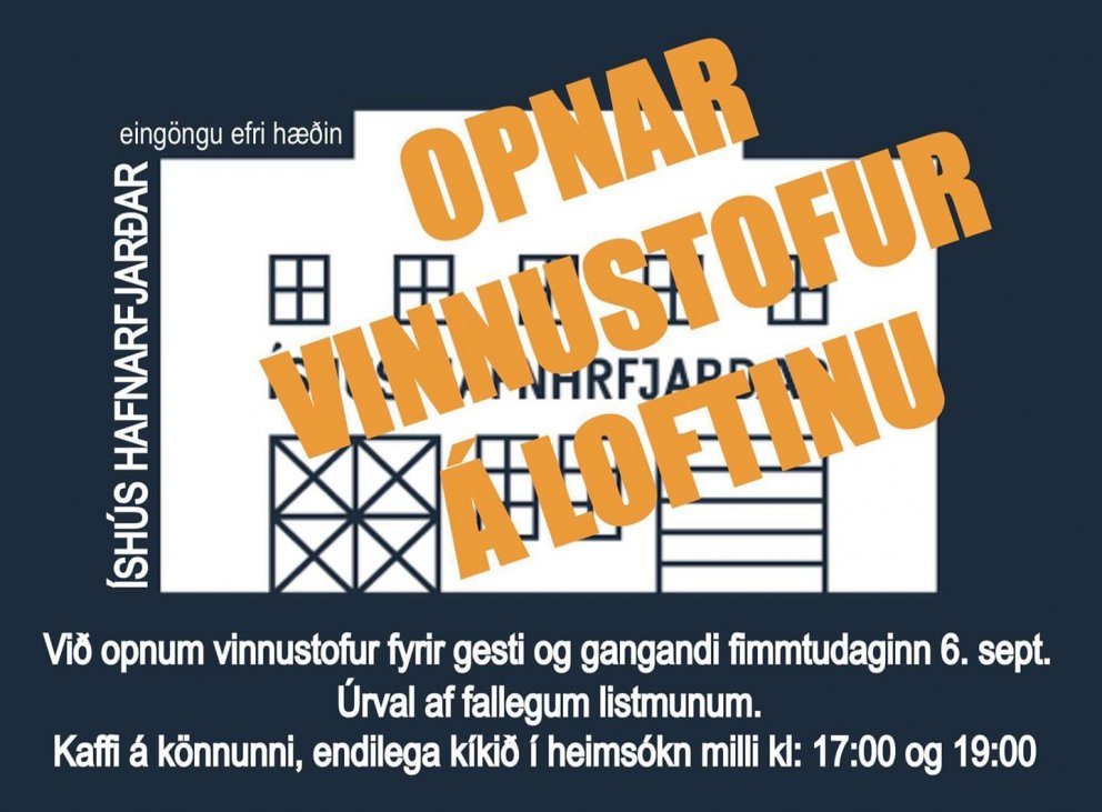 Opið í Íshúsi Hafnarfjarðar