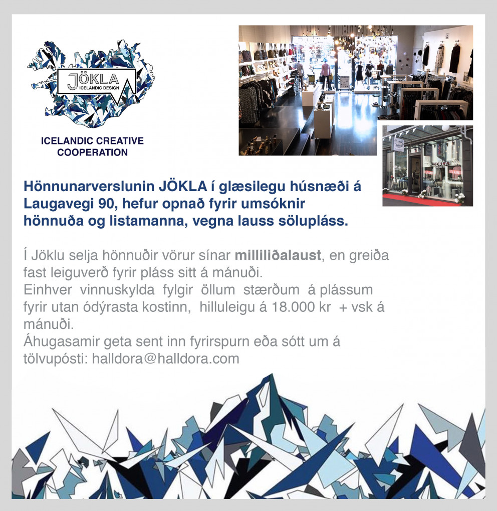 Laus pláss í Jöklu