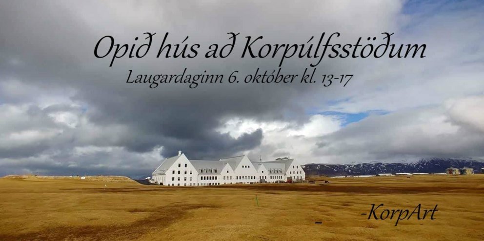 Opið hús að Korpúlfsstöðum