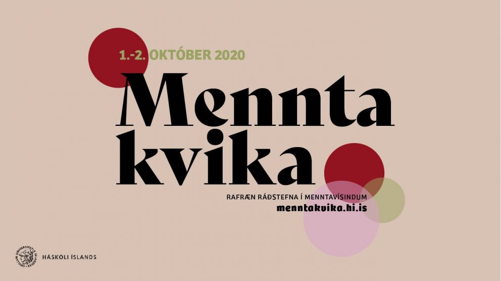 MENNTAKVIKA - málstofur um textíl á netinu