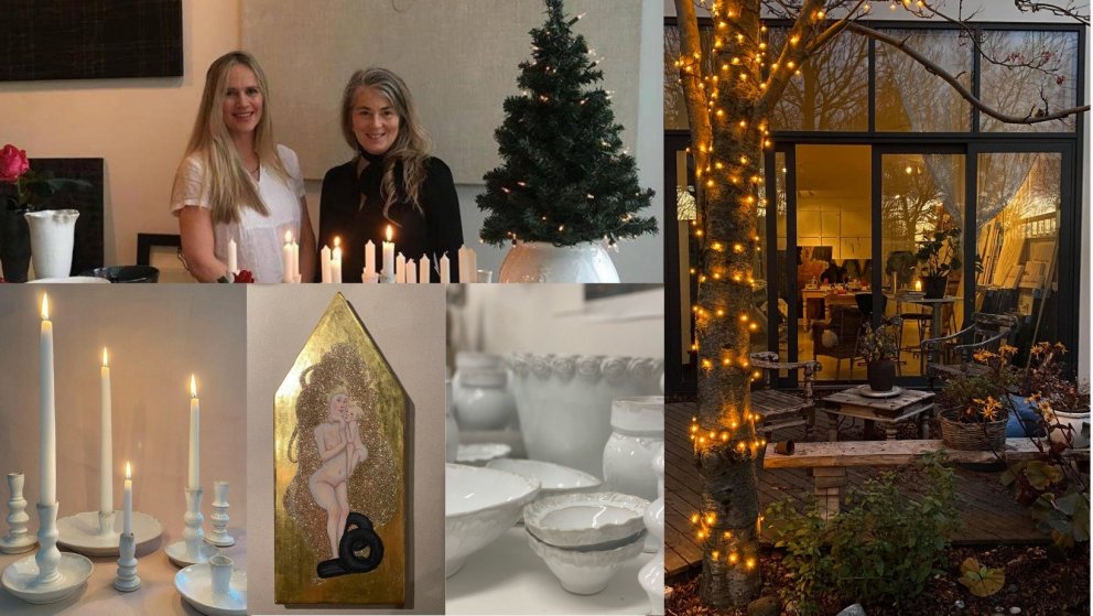 Jólasýning // Opin vinnustofa - Kristín Gunnlaugsdóttir og Margrét Jónsdóttir