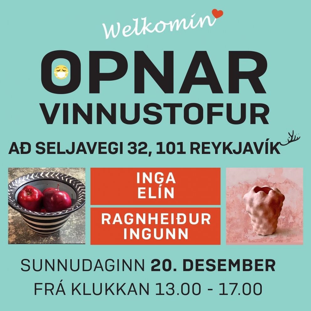 Opnar vinnustofur að Seljavegi 32