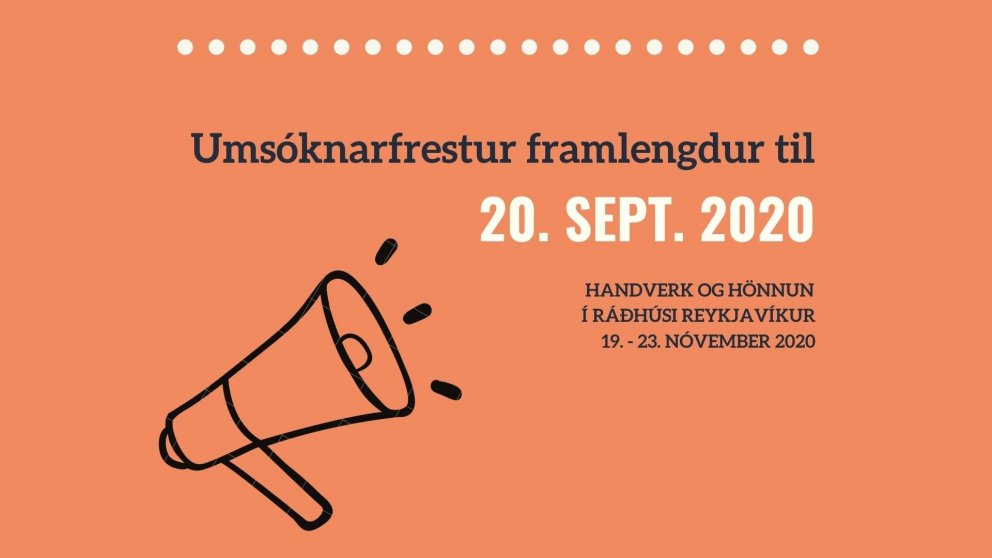 Opið fyrir umsóknir til 20. sept.