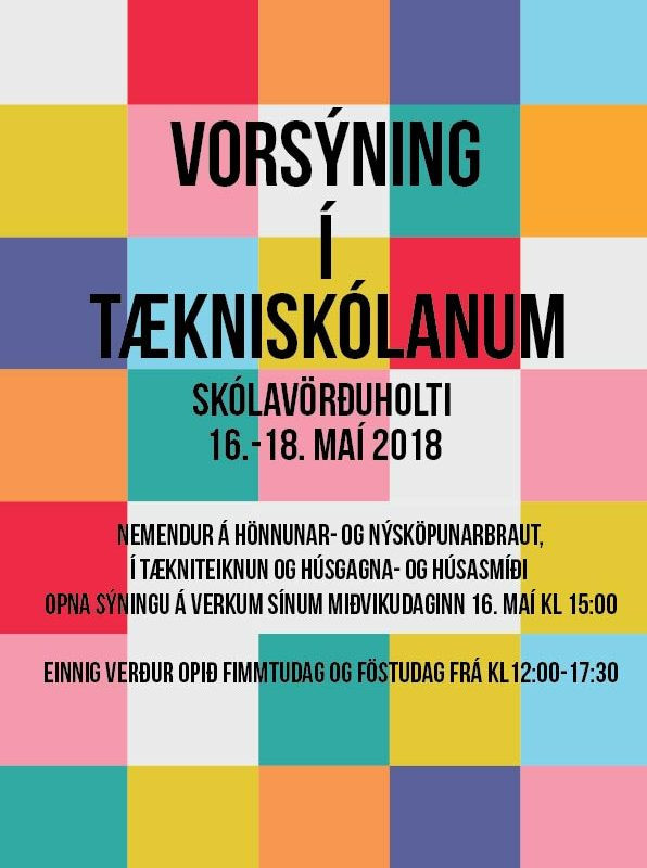 HÖNNUN - TEIKNING - SMÍÐI